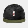 Camo Flat Bill Snapback Cap Thumbnail