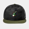 Camo Flat Bill Snapback Cap Thumbnail