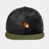 Camo Flat Bill Snapback Cap Thumbnail