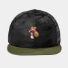Camo Flat Bill Snapback Cap Thumbnail