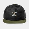 Camo Flat Bill Snapback Cap Thumbnail