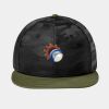 Camo Flat Bill Snapback Cap Thumbnail