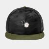 Camo Flat Bill Snapback Cap Thumbnail