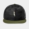 Camo Flat Bill Snapback Cap Thumbnail
