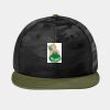Camo Flat Bill Snapback Cap Thumbnail