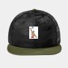 Camo Flat Bill Snapback Cap Thumbnail