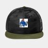 Camo Flat Bill Snapback Cap Thumbnail