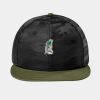Camo Flat Bill Snapback Cap Thumbnail