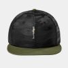 Camo Flat Bill Snapback Cap Thumbnail