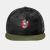 Camo Flat Bill Snapback Cap Thumbnail
