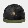 Camo Flat Bill Snapback Cap Thumbnail
