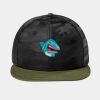 Camo Flat Bill Snapback Cap Thumbnail