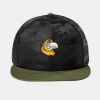 Camo Flat Bill Snapback Cap Thumbnail