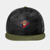 Camo Flat Bill Snapback Cap Thumbnail