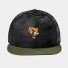 Camo Flat Bill Snapback Cap Thumbnail