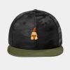 Camo Flat Bill Snapback Cap Thumbnail