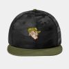Camo Flat Bill Snapback Cap Thumbnail