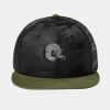 Camo Flat Bill Snapback Cap Thumbnail