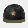 Camo Flat Bill Snapback Cap Thumbnail
