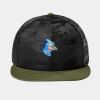 Camo Flat Bill Snapback Cap Thumbnail