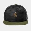 Camo Flat Bill Snapback Cap Thumbnail