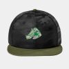 Camo Flat Bill Snapback Cap Thumbnail