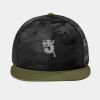 Camo Flat Bill Snapback Cap Thumbnail
