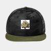 Camo Flat Bill Snapback Cap Thumbnail