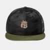 Camo Flat Bill Snapback Cap Thumbnail
