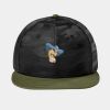 Camo Flat Bill Snapback Cap Thumbnail