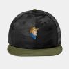Camo Flat Bill Snapback Cap Thumbnail