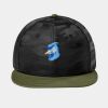 Camo Flat Bill Snapback Cap Thumbnail