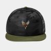 Camo Flat Bill Snapback Cap Thumbnail