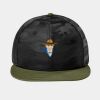 Camo Flat Bill Snapback Cap Thumbnail