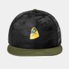 Camo Flat Bill Snapback Cap Thumbnail