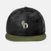 Camo Flat Bill Snapback Cap Thumbnail