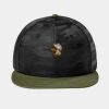 Camo Flat Bill Snapback Cap Thumbnail