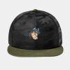 Camo Flat Bill Snapback Cap Thumbnail