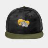 Camo Flat Bill Snapback Cap Thumbnail