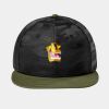 Camo Flat Bill Snapback Cap Thumbnail