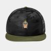 Camo Flat Bill Snapback Cap Thumbnail