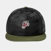 Camo Flat Bill Snapback Cap Thumbnail