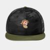 Camo Flat Bill Snapback Cap Thumbnail