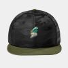 Camo Flat Bill Snapback Cap Thumbnail