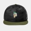 Camo Flat Bill Snapback Cap Thumbnail