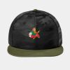 Camo Flat Bill Snapback Cap Thumbnail