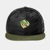 Camo Flat Bill Snapback Cap Thumbnail
