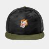 Camo Flat Bill Snapback Cap Thumbnail