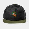Camo Flat Bill Snapback Cap Thumbnail