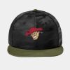 Camo Flat Bill Snapback Cap Thumbnail